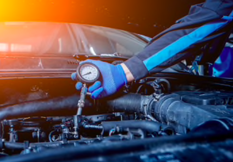 Замер компрессии двигателя Land Rover